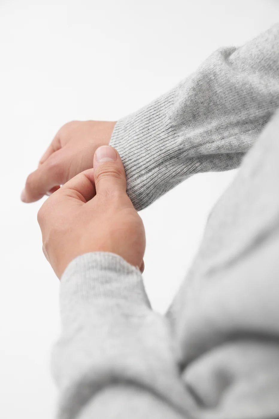 Zip Hoodie Cashmere Grey